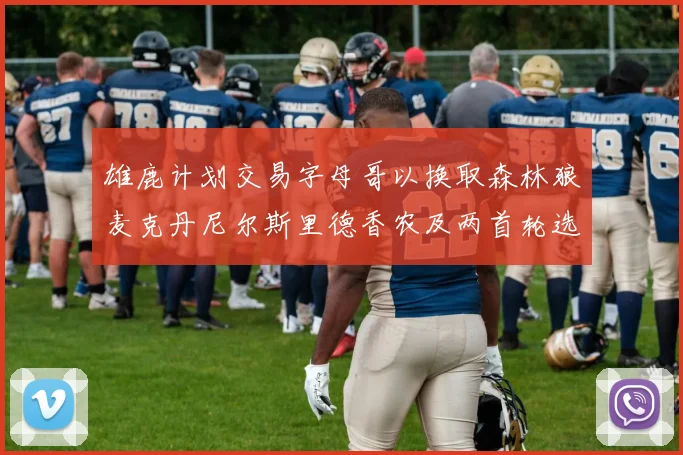 雄鹿计划交易字母哥以换取森林狼麦克丹尼尔斯里德香农及两首轮选秀权