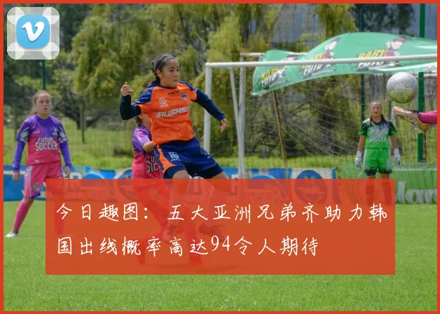 今日趣图：五大亚洲兄弟齐助力韩国出线概率高达94令人期待