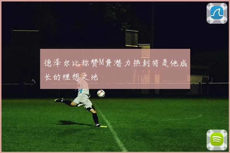 德泽尔比称赞M费潜力热刺将是他成长的理想之地
