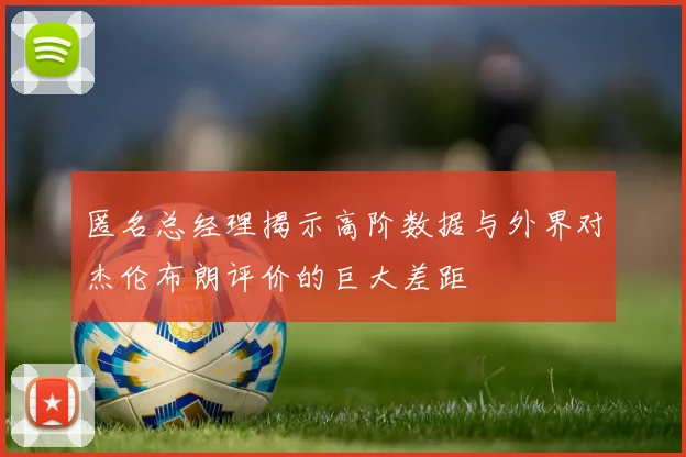 匿名总经理揭示高阶数据与外界对杰伦布朗评价的巨大差距